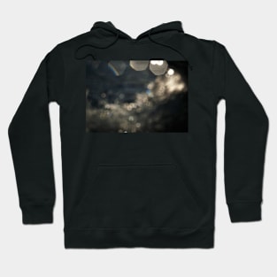 Abstract Splashing Water Bokeh Hoodie